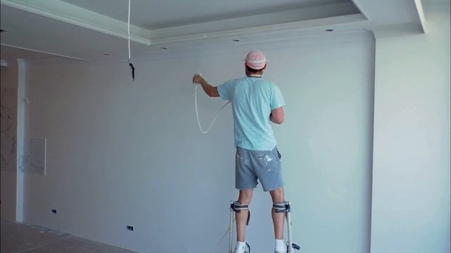 Покраска стен и потолков смотреть онлайн