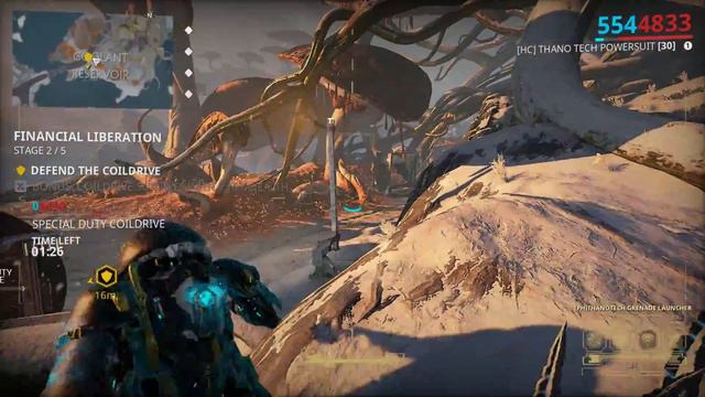 Warframe: Bonewidow mech gameplay (OUTDATED) смотреть онлайн