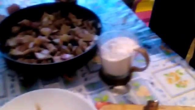 Домашний ужин с Ольгой