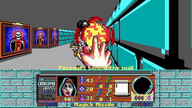 Catacomb: Abyss TC for ZDoom - 04 The Mausoleum of Nemesis - UHD 4K смотреть онлайн