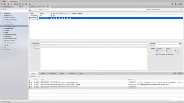 MySQL Database Administration - SQL Database for Beginners - Creating A Table Using The UI смотреть онлайн