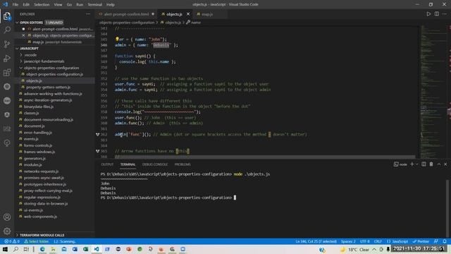 Java Script Advanced Session 2 of Team 14 & 15 | PCS Global | as on 30th Nov 21 смотреть онлайн