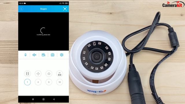 IP видеонаблюдения 2Мп Ps-Link KIT-B202IPM-POE 1 камера для помещения с микрофоном 1 для улицы смотреть онлайн
