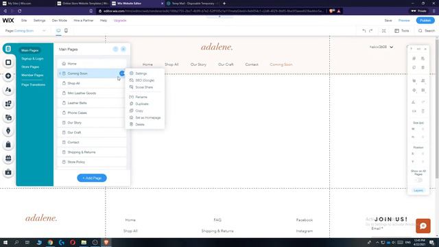 How to Create Coming Soon Page on Wix (SIMPLE) смотреть онлайн