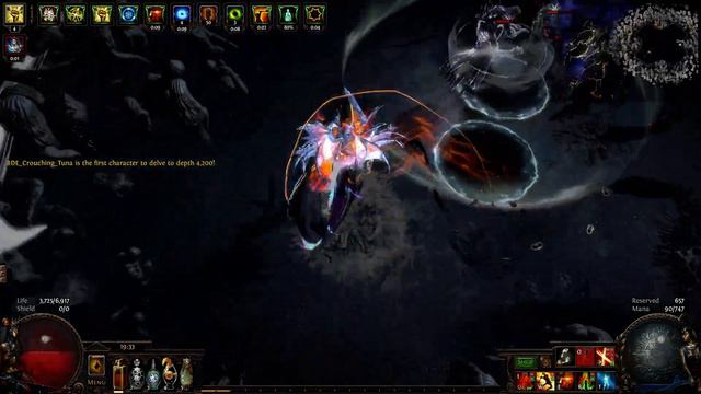 Uber Elder Deathless 2 min 9 sec kill ! ~ Double Strike Assassin ~ 3.8 смотреть онлайн