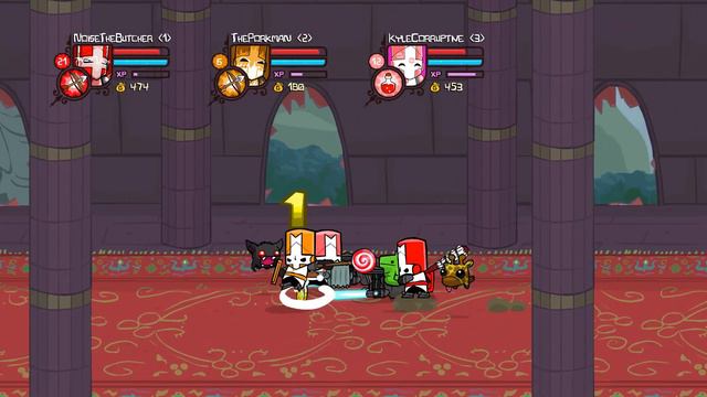 Castle Crashers: Pt. 4 - Gangster Female Listeners - Busted Hums смотреть онлайн