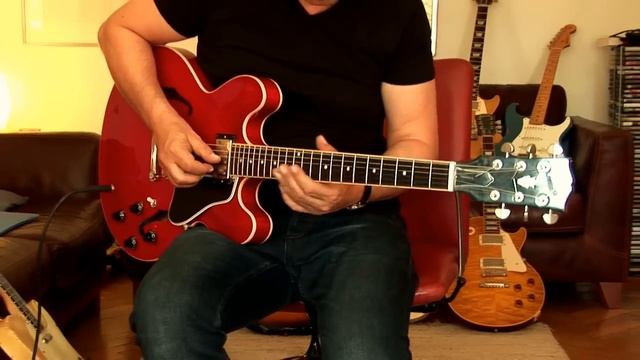 2009 Gibson ES-335 Dot Reissue, cherry, Part1 смотреть онлайн