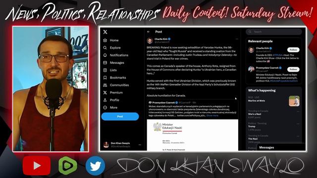 House Speaker RESIGNS For ACTUAL NAZI in Canadian Parliament! Trudeau's Liberal Party LOVES the SS! смотреть онлайн