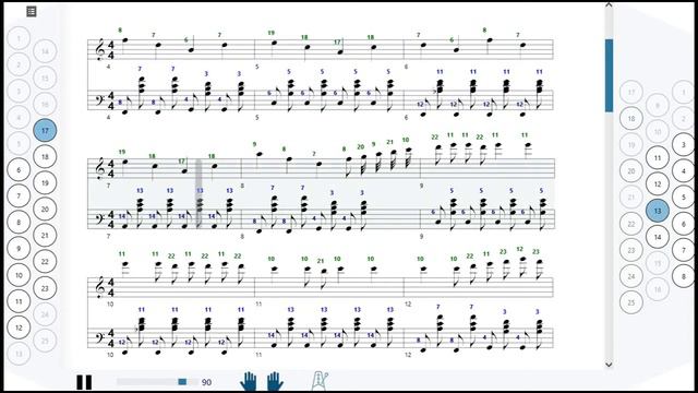 Как играть на гармони Плясовая | How to play on accordion | SMT Pro смотреть онлайн