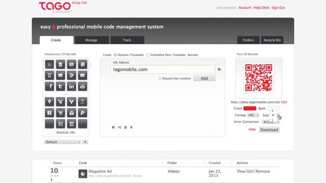 How to create QR code with TAGO смотреть онлайн