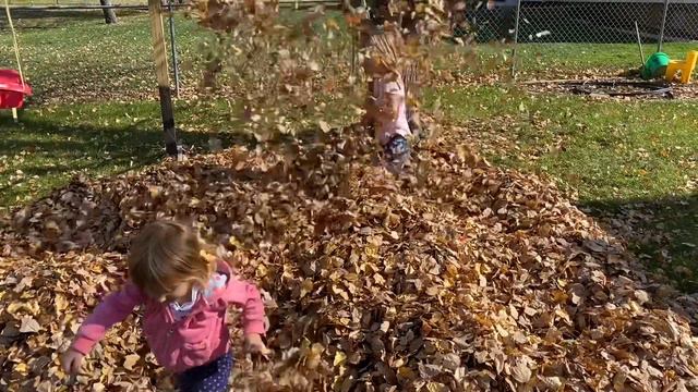 Осень. Листья. Чем занять детей осенью🙂 смотреть онлайн