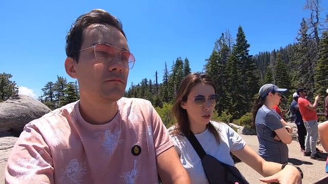 САША ЧУТЬ НЕ УПАЛ СО СКАЛЫ УЛЕТЕЛИ В США Yosemite National Park vlog смотреть онлайн