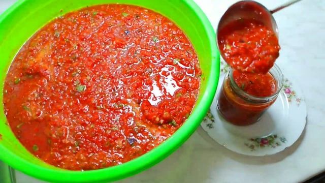 СОУС НА ЗИМУ БЕЗ ВАРКИ. КИШГА МАЗЗАЛИ СОУС ОСОН УСУЛДА. смотреть онлайн