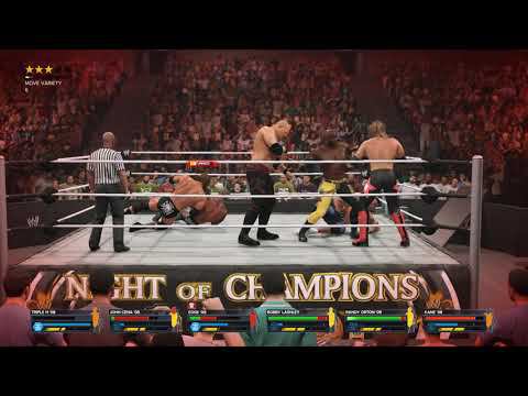WWE2K23 Bobby Lashley vs Edge vs Kane vs Randy Orton vs John Cena vs Triple H смотреть онлайн