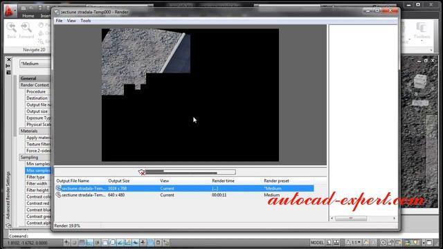 5.23 How to use command Advanced Render Settings in autocad? For Beginners. смотреть онлайн