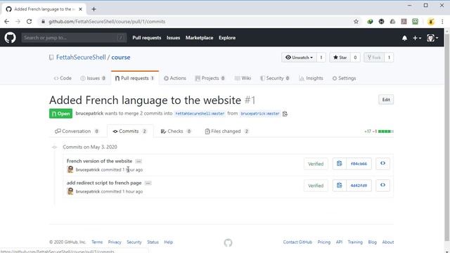 Review, Approve and Merge a Pull Request смотреть онлайн