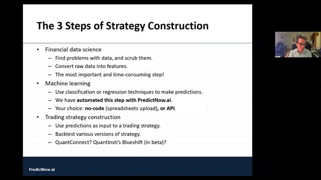 Financial Machine Learning - A Practitioner’s Perspective by Dr. Ernest Chan смотреть онлайн