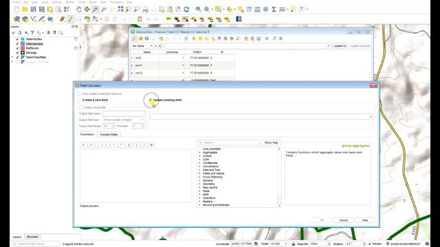 QGIS Calculate Overlapping Areas & Topology смотреть онлайн