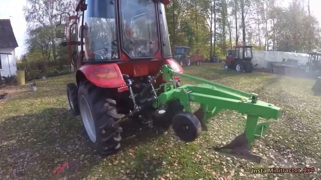 Самодельные плуги AiST 420 , ТРАКТОР DongFeng 244 g2 Потянет ли он их ? обзор трактора DF 244 g2 смотреть онлайн