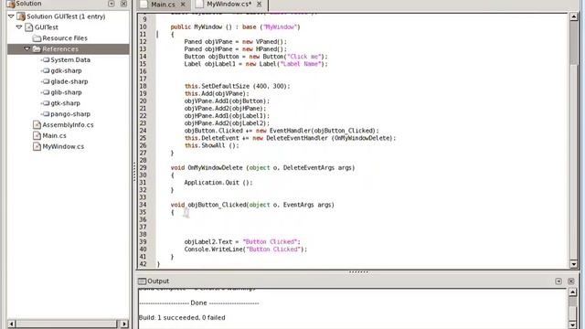 Mono Programming 005 - GUI SQL смотреть онлайн
