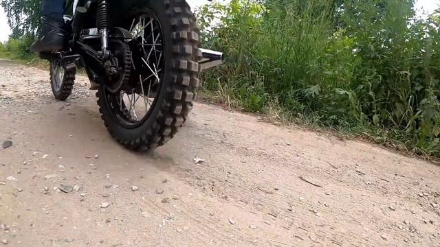 Мотоцикл SCRAMBLER-II. Недорогой (80-85 тр), компактный и очень удобный мотик. смотреть онлайн
