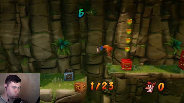 Crash Bandicoot 2 ➽ Серия #2 ➽ Пройдены 2 уроовня и случайная загрузка смотреть онлайн