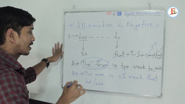 Affirmative to Negative | Changing Sentences Part 15 | English Grammar | Faysal Jewel смотреть онлайн