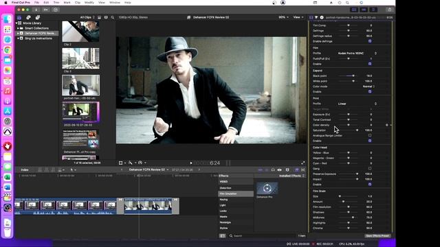 FCPX Dehancer Plugin Add Some Mood to Your Edit in Final Cut Pro смотреть онлайн