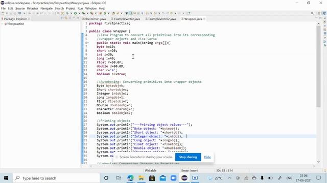 Wrapper Classes in JAVA смотреть онлайн