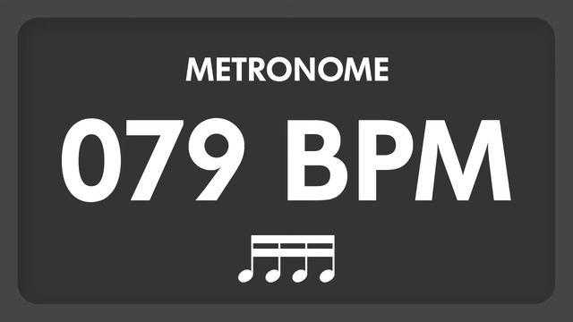 79 BPM - Metronome - 16th Notes смотреть онлайн