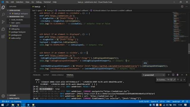 Lesson #10 Trainee Level 1(API). Methods isDisplayed(), isDisplayedInViewPort(), isClickable(). смотреть онлайн