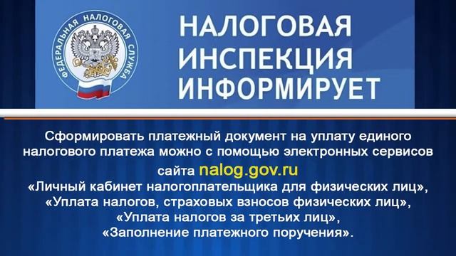 В эфире информация налоговой службы. смотреть онлайн