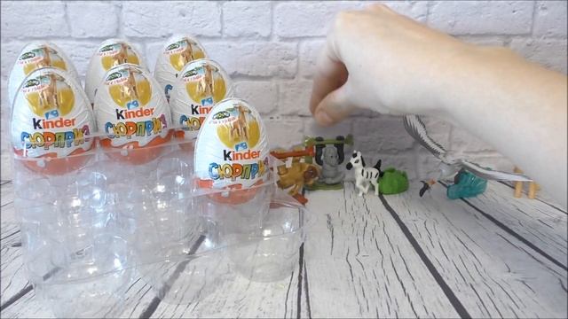 Киндер Сюрпризы НАТУНС 2021 в новой обложке с Жирафом / Kinder Surprise NATOONS 2021??? смотреть онлайн