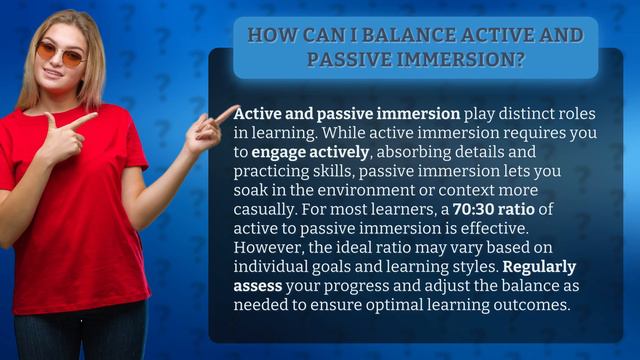 How Can I Balance Active and Passive Immersion? смотреть онлайн