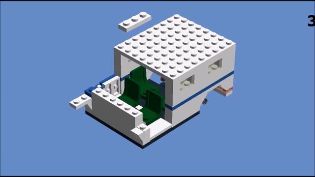 Как собрать полицейский автомобиль ГАЗ 2330 ТИГР из LEGO смотреть онлайн