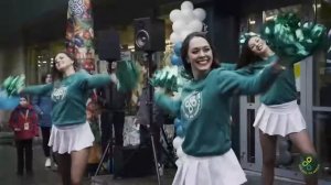 Открытие 600-го супермаркета «Перекресток»
