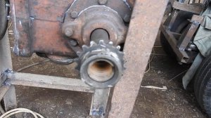 сделал электрический станок с двухступенчатым редуктором для холодной ковки