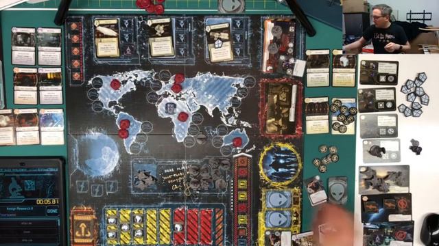 XCOM: The Board Game from Fantasy Flight Games - solo tutorial and playthrough смотреть онлайн
