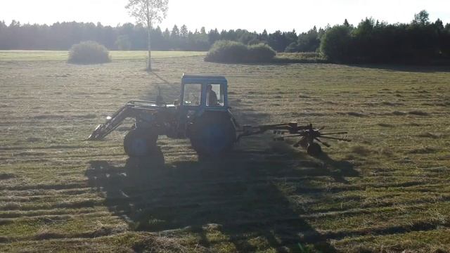 Hay making with old machinery 2018 (small square bales) ?? смотреть онлайн