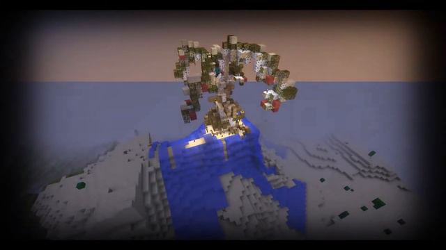 MineCraft TimeLapse Красивое дерево смотреть онлайн