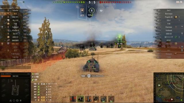 World of Tanks - IS-3 - ACE Tank - 6K DAMAGE (GAMEPLAY) (PC GAME) смотреть онлайн