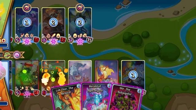 Spellstone. Новый босс Lightning allies. Прохождение босса без единого поражения. смотреть онлайн