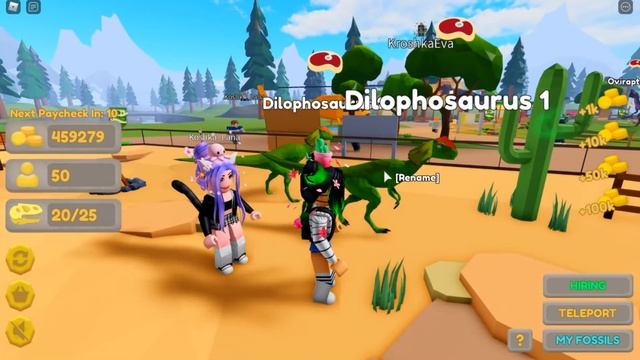 ВСЕ ИНТЕРЕСНЫЕ ФАКТЫ...О СЕМЬЕ СПАЙКА! Roblox Dinosaur Zoo Tycoon смотреть онлайн