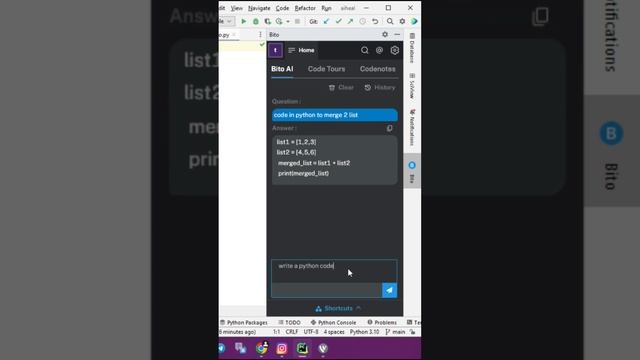 chatGPT plugin for pycharm or vscode -10X Faster :) #chatgpt #chatgpttips #gpt3 #chatgptplugin смотреть онлайн