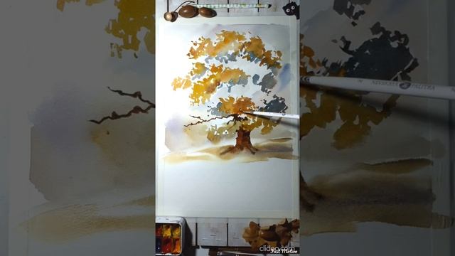 Как нарисовать красивый дуб смотреть онлайн