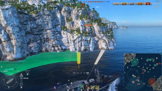 Обзор эсминца Siroco // Отлично пополнит коллекцию кораблей! смотреть онлайн