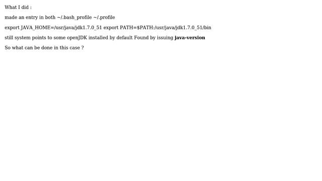 Unix & Linux: Unable to override the JAVA home in opensuse 13.1 смотреть онлайн
