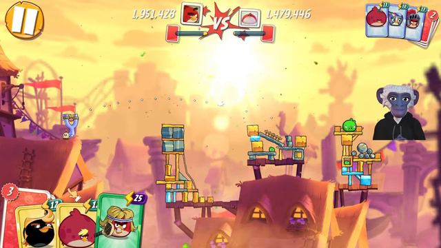 Playing Angry birds 2 | Angry birds 2 Live смотреть онлайн