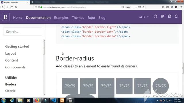 How to make Border in Bootstrap 4 Step By Step in Hindi Complete Tutorials in Hindi Part-25 смотреть онлайн