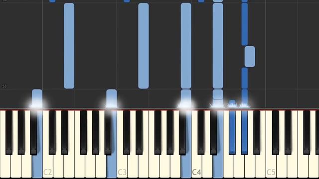Goodbye My Lover / James Blunt (piano tutorial) смотреть онлайн